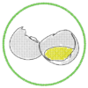 16 Untersetzer Ostern - Single Line – Bild 14