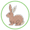 16 Untersetzer Ostern - Single Line – Bild 16
