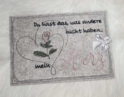 Spruch "Du hast mein Herz..." – Bild 5
