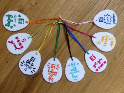 8 Ostereier "Sprüche" – Bild 2