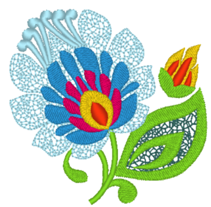 Lowicz Blumen (Folklore aus Polen) – Bild 2