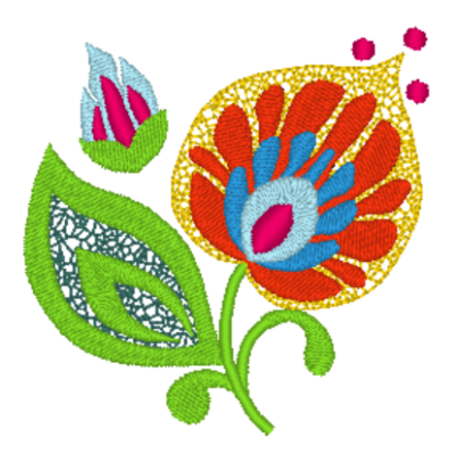 Lowicz Blumen (Folklore aus Polen) – Bild 3