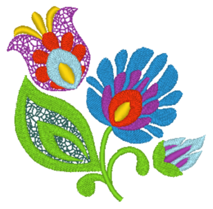 Lowicz Blumen (Folklore aus Polen) – Bild 4