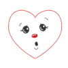 6 Herzen mit Gesicht (ITH und Doodle) – Bild 7