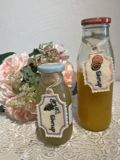 61 Einmach-Schilder (für Marmeladen, Mus, Gelee, Liköre, Essig, Shrup, Amaretto, Limoncello, Eierlikör etc.) – Bild 2