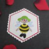 Untersetzer-Set "Bienenkind & Käferkind" personalisierbar – Bild 12