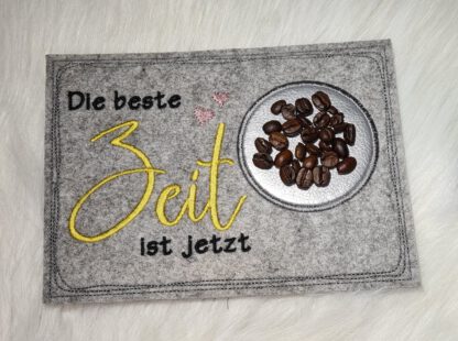 3x Spruch - Die beste Zeit ist jetzt