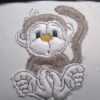 Doodle-Applikation "Affenbaby" mit Accessoires – Bild 5