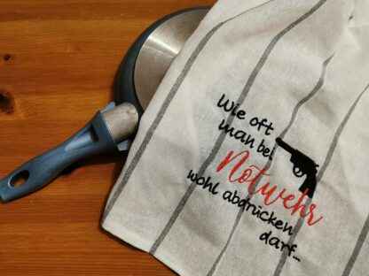 Spruch - Wie oft man bei Notwehr wohl abdrücken darf... – Bild 4