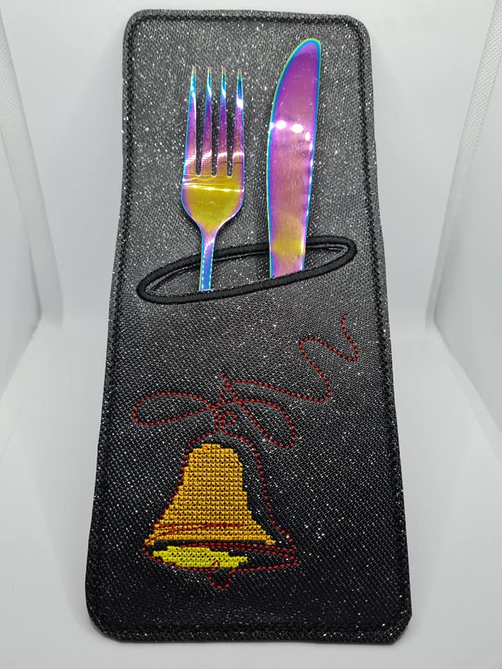 Bestecktaschen - Weihnachten (12 Single Line Motive) – Bild 6