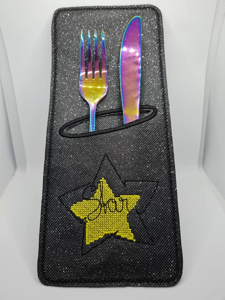 Bestecktaschen - Weihnachten (12 Single Line Motive) – Bild 7