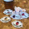 61 Einmach-Schilder (für Marmeladen, Mus, Gelee, Liköre, Essig, Shrup, Amaretto, Limoncello, Eierlikör etc.) – Bild 5