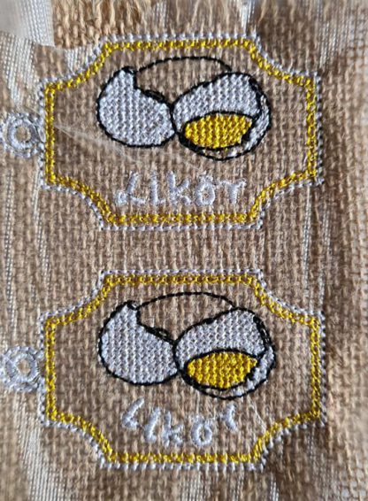 61 Einmach-Schilder (für Marmeladen, Mus, Gelee, Liköre, Essig, Shrup, Amaretto, Limoncello, Eierlikör etc.) – Bild 6