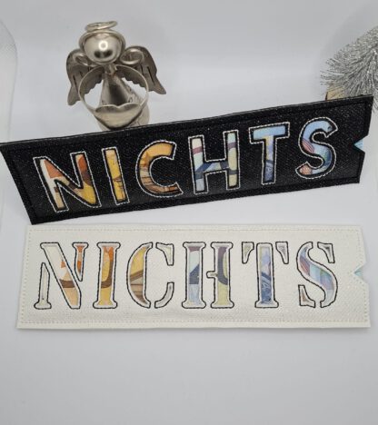 Geldgeschenk & Schokoladenhülle "NICHTS" in 2 Schriftarten