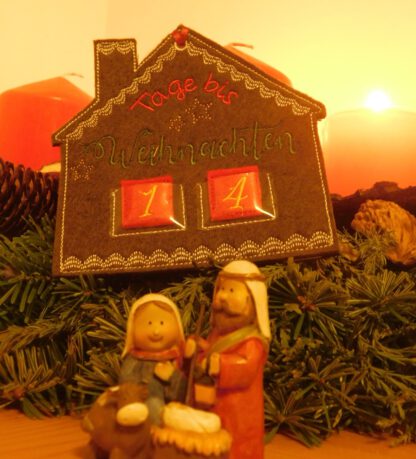 Adventskalender Lebkuchenhaus – Bild 6