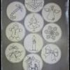 Untersetzer Single Line Advent (24 Dateien) – Bild 17