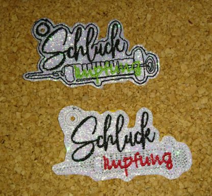 Anhänger "Schluckimpfung"