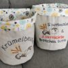 Sprüche mit Brotmotiven (WALKING Bread, Krümelbeutel, Gebäckträger, verrückte Brötchen)