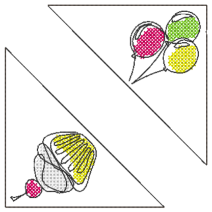Leseecken / Lesezeichen, 24 Motive (Single Line) – Bild 5