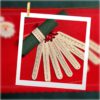 Serviettenringe Weihnachten - rot-grün (8 Motive)