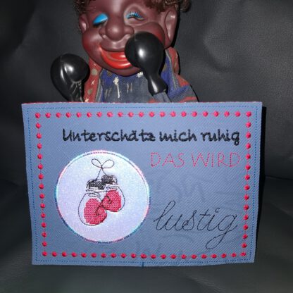 Mugrug "Unterschätz mich ruhig - das wird lustig"