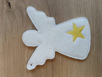 Engel Anhänger mit Herz und Stern – Bild 4