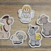 Krippenfiguren für Holzspieße – Bild 3