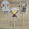 Krippenfiguren für Holzspieße – Bild 7