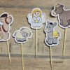Krippenfiguren für Holzspieße – Bild 9