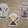 Krippenfiguren für Holzspieße – Bild 10