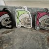 Anhänger Skull / Totenkopf mit Nikolausmütze