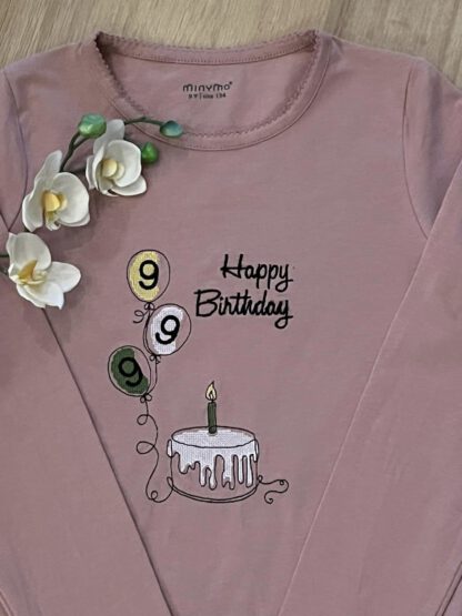 Single Line Set - Happy Birthday (Zahlen 1-9 & Blanko-Datei) – Bild 5