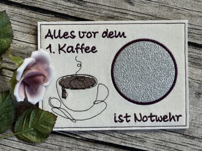 Mugrug "Alles vor dem 1. Kaffee ist Notwehr" – Bild 10