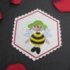 Untersetzer-Set "Bienenkind & Käferkind" personalisierbar – Bild 3