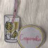 Cocktail - Untersetzer (Single Line) – Bild 5