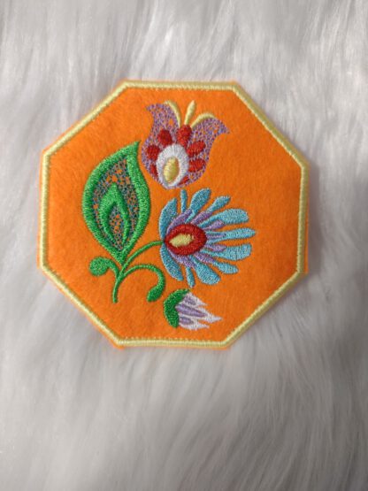 Untersetzer Lowicz Blumen (Folklore aus Polen) – Bild 4