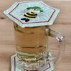 Untersetzer-Set "Bienenkind & Käferkind" personalisierbar – Bild 7