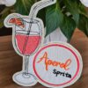 Cocktail - Untersetzer (Single Line) – Bild 11