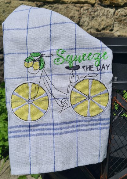 Spruch - Squeeze the day