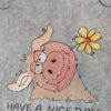 Happy Stitching - Schwein mit Blume – Bild 6