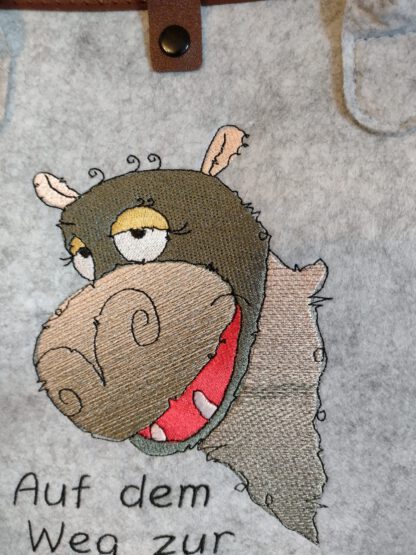 Happy Stitching - Nilpferd – Bild 13