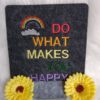 Spruch - do what makes you happy (in 3 Größen) – Bild 5