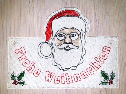 Wimpel & Türhänger SANTA (in je 2 Größen) – Bild 6