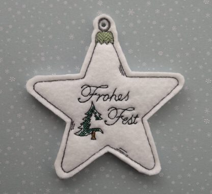 Christbaumschmuck STERNE Single Line – Bild 10