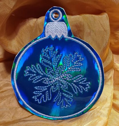 10 Christbaumkugeln mit Eiskristallen – Bild 7