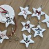 Christbaumschmuck STERNE Single Line