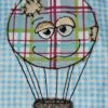 Doodle-Applikation "Heißluftballon" in 3 Größen & 2 Versionen – Bild 5