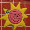 Doodle-Applikation "SONNE" in 3 Größen – Bild 5
