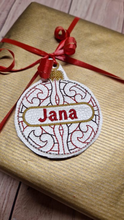 8 Christbaumkugeln personalisierbar – Bild 6