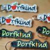 Anhänger "Dorf - Kind" mit Motiven